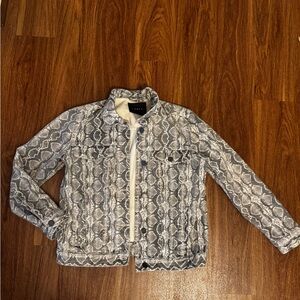 Blank NYC Snake Print Jacket